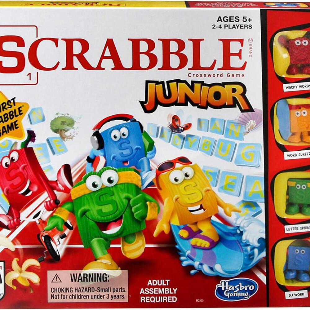 SCRABBLE Junior Board Game NEW never opened.  Ages 5+ Family Game